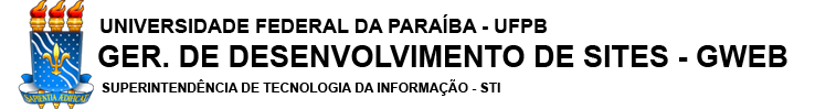 Gerência de Desenvolvimento de Sites (GWEB) Logo